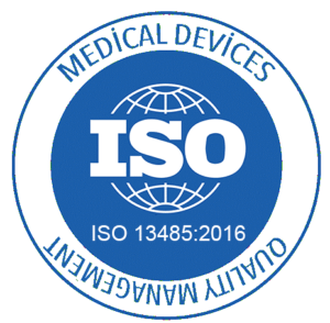 Medical equipment transportation (iso 13485 logo)