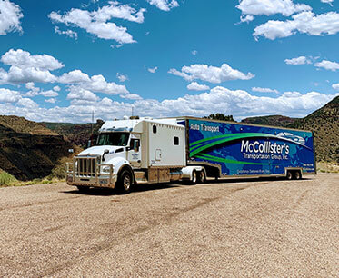 Auto transportation truck for classic cars.