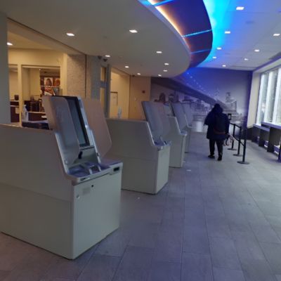 free standing lobby kiosks